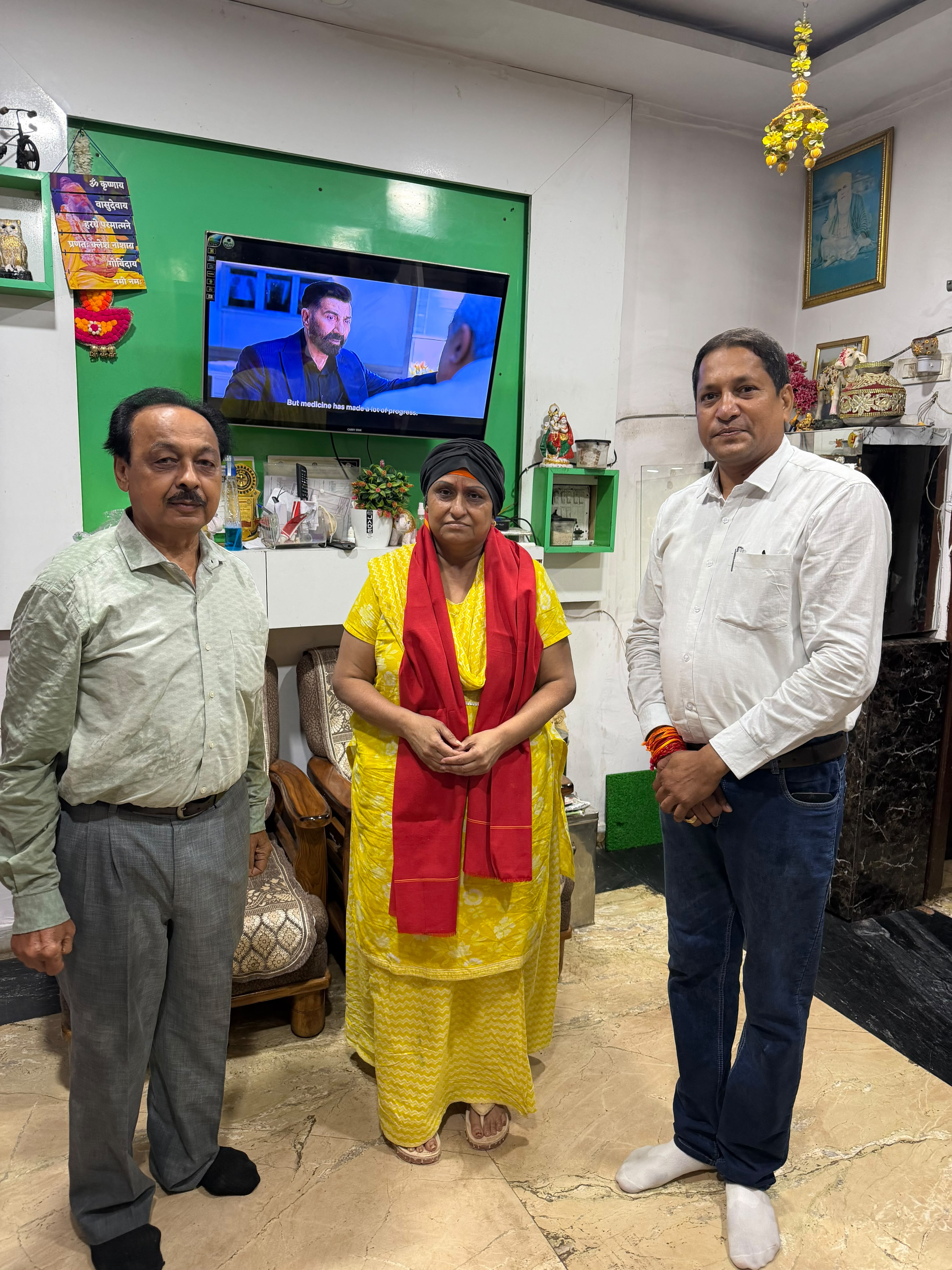 Foundation President with Civic Leaders & Senior Patrons